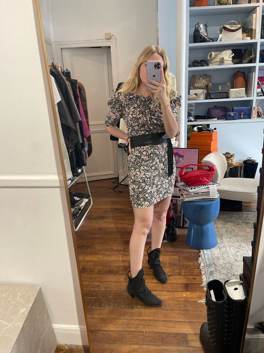 Ceinture Iro noire T.80