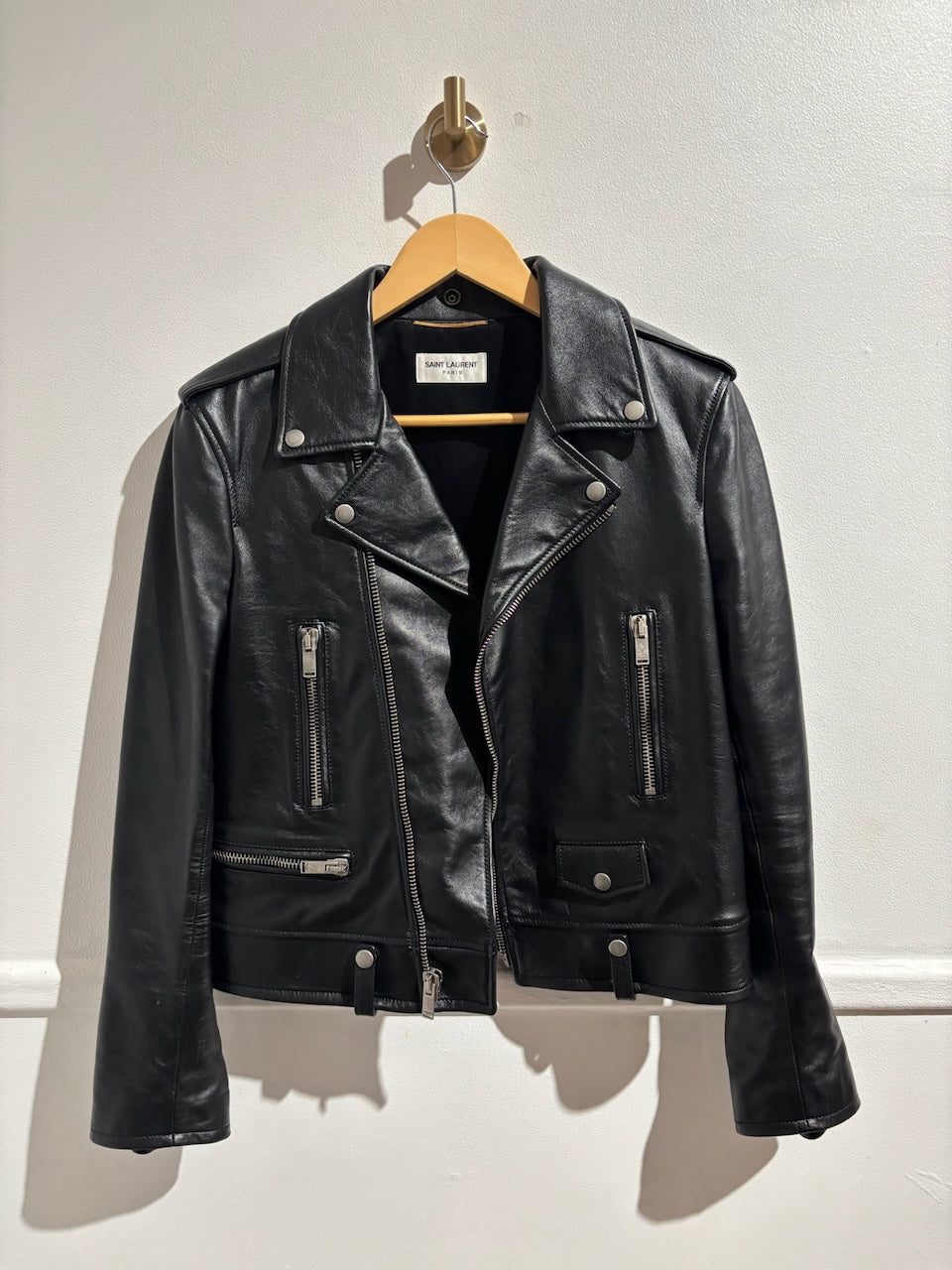 Perfecto Saint Laurent noir T.42