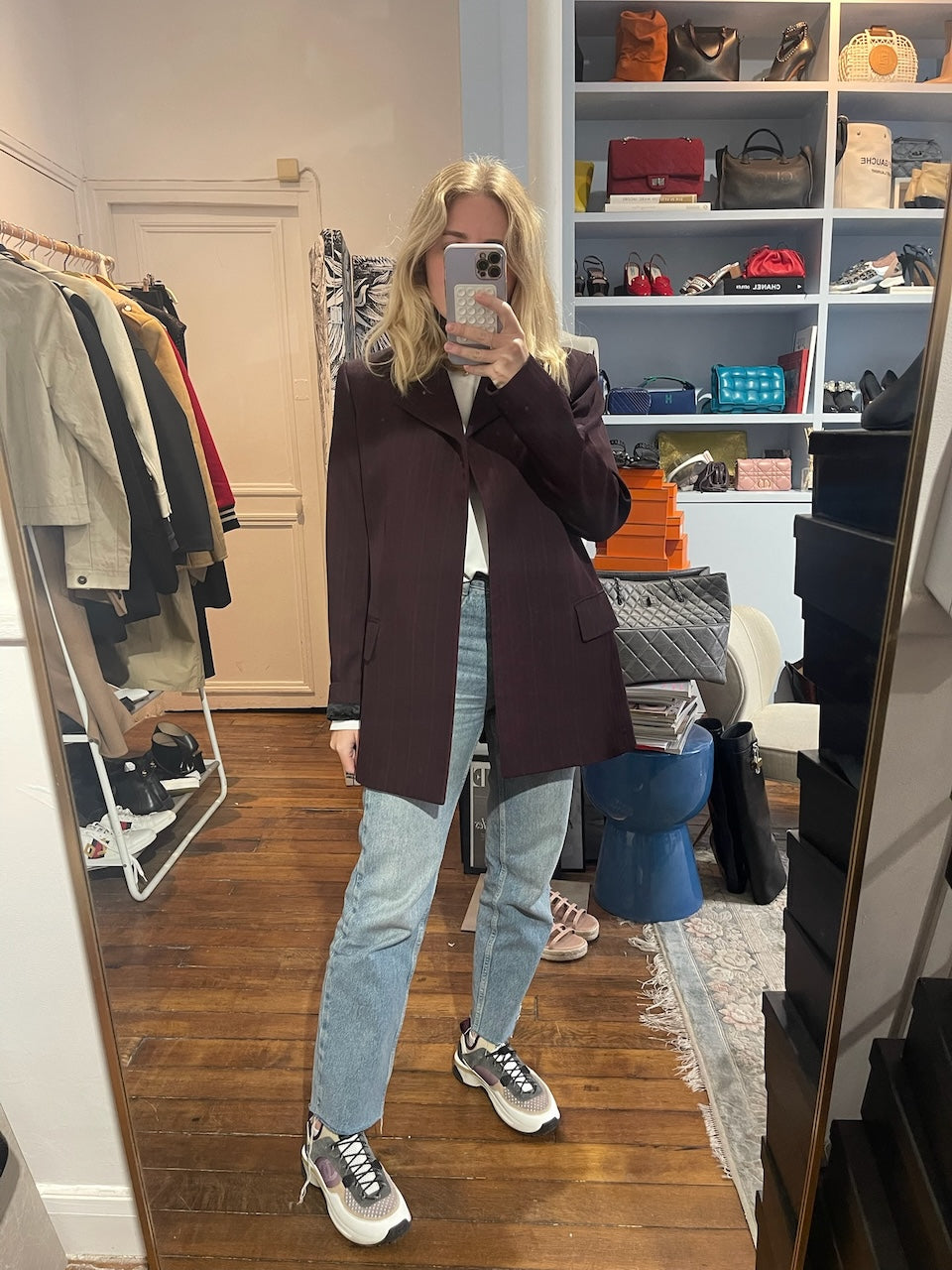 Blazer Celine bordeaux T.38