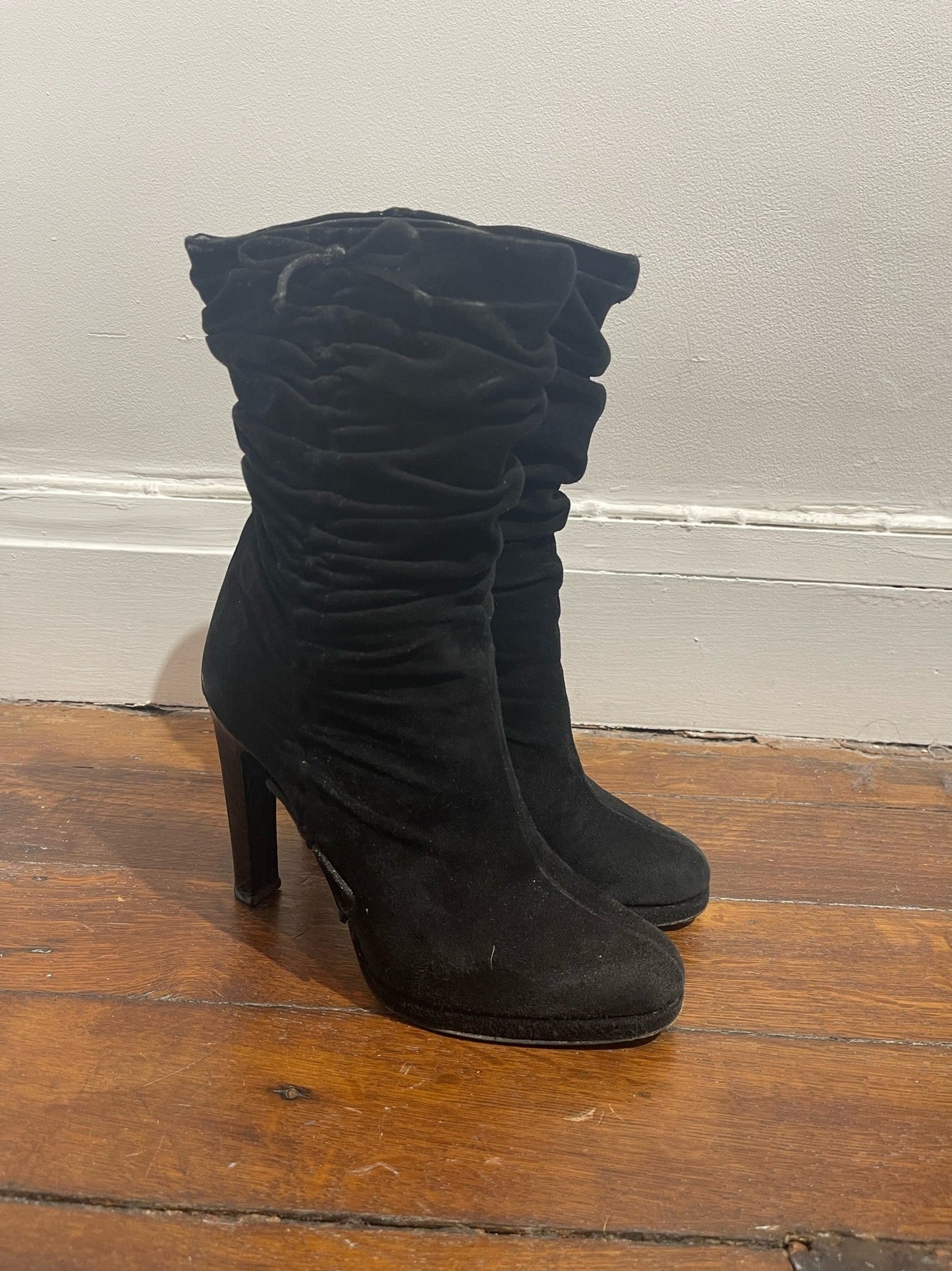 Boots Gucci noires T.35,5