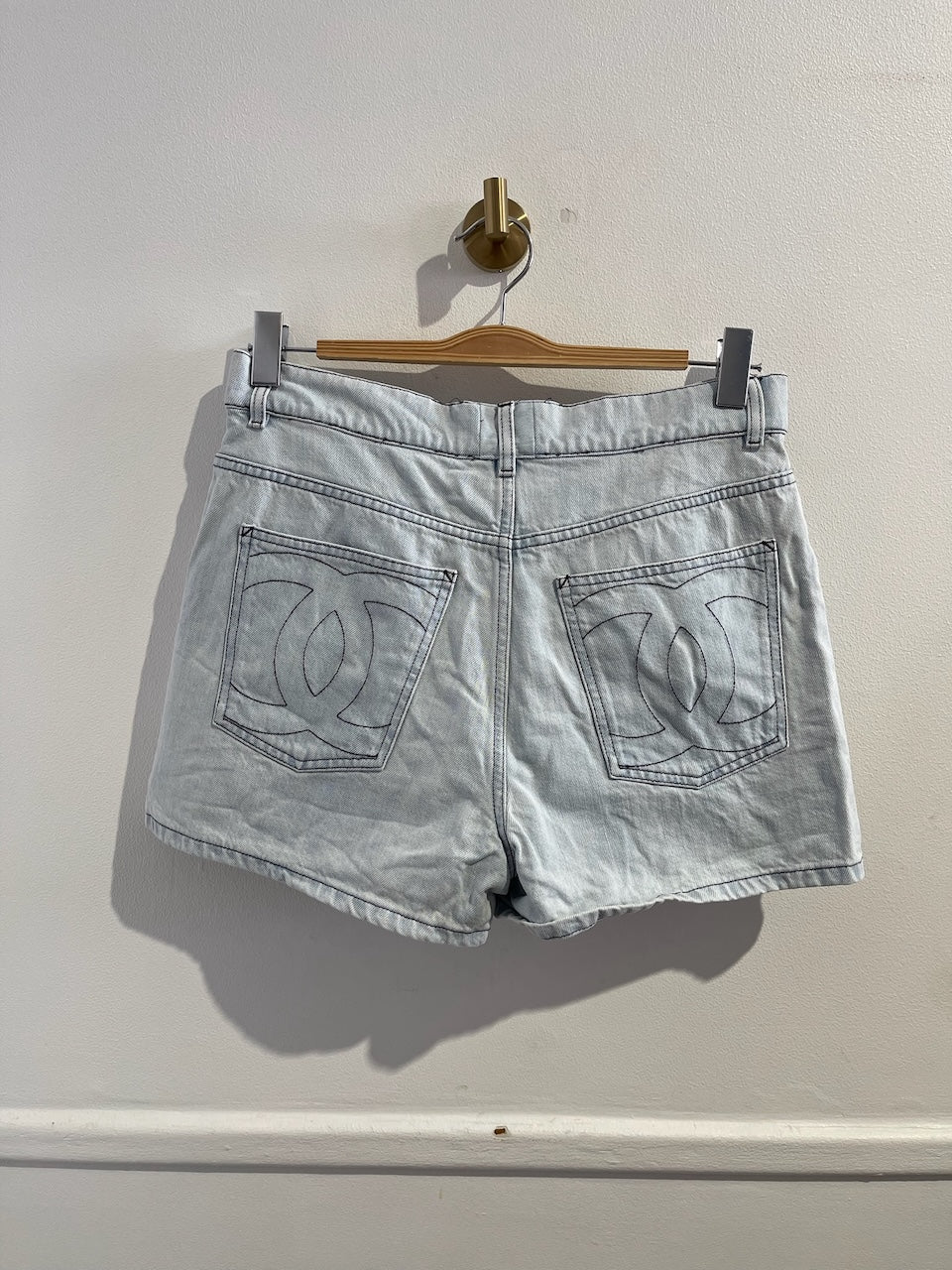 Short Chanel bleu T.40