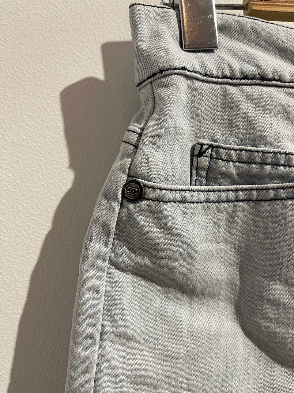 Short Chanel bleu T.40