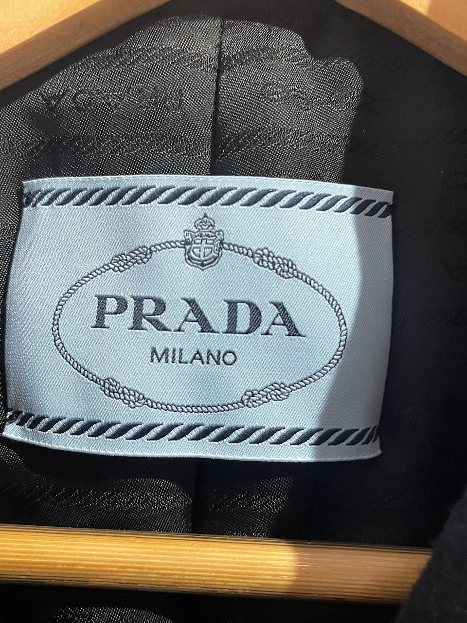 Caban Prada bleu marine T.38