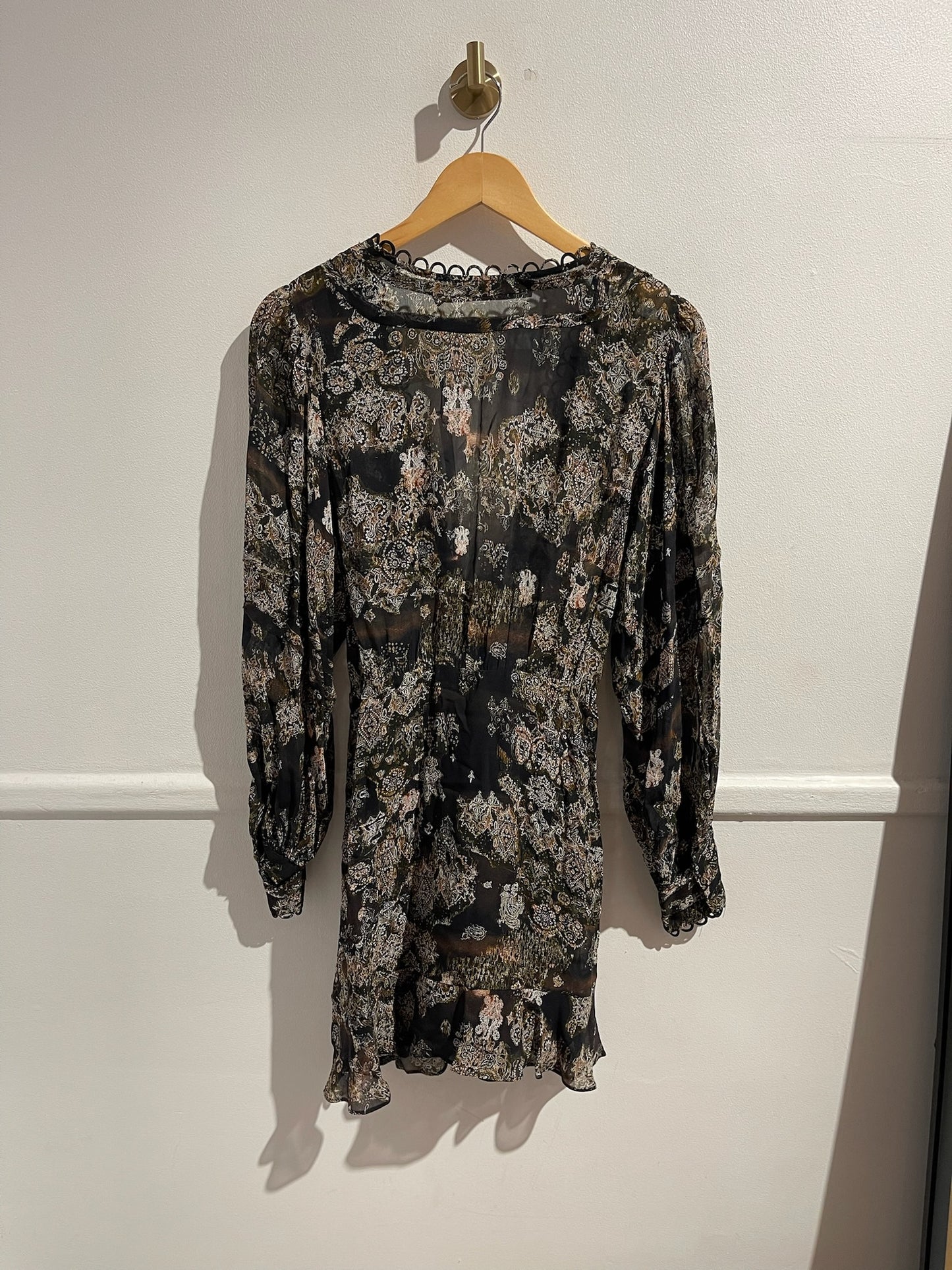 Robe Iro imprimée T.34 NEUVE