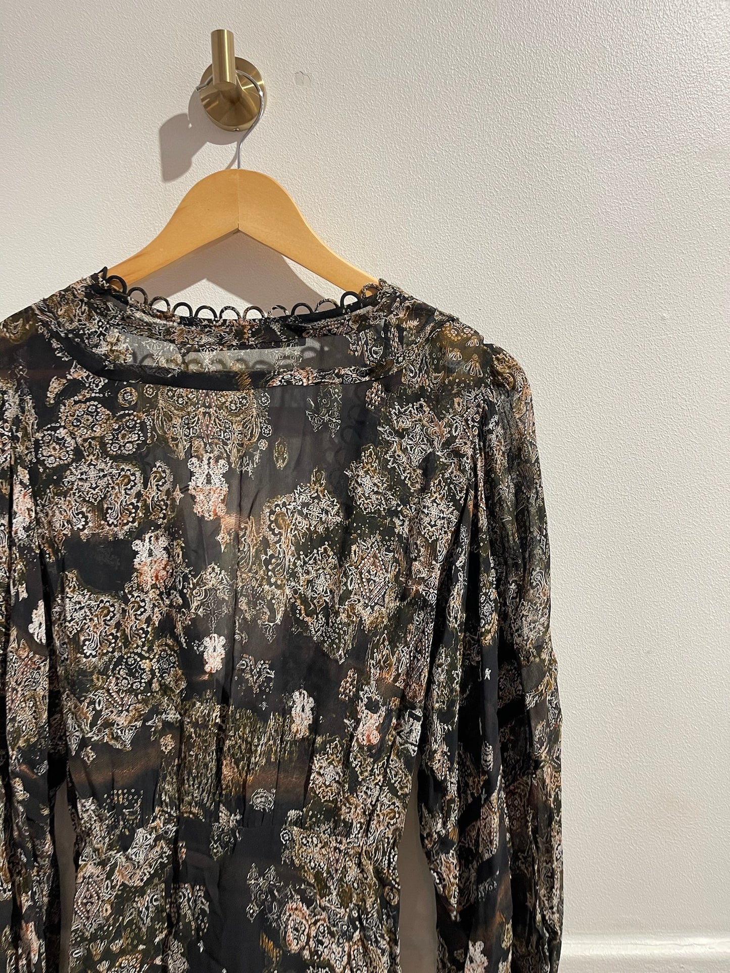 Robe Iro imprimée T.34 NEUVE