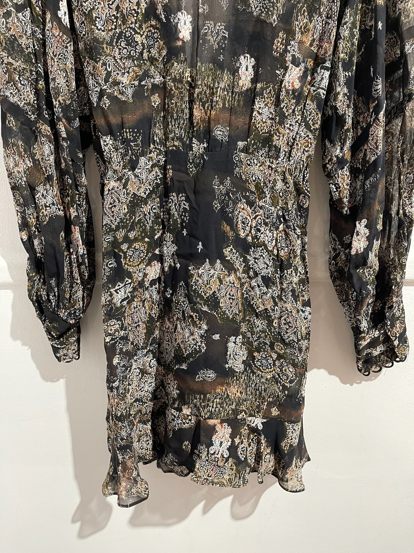 Robe Iro imprimée T.34 NEUVE