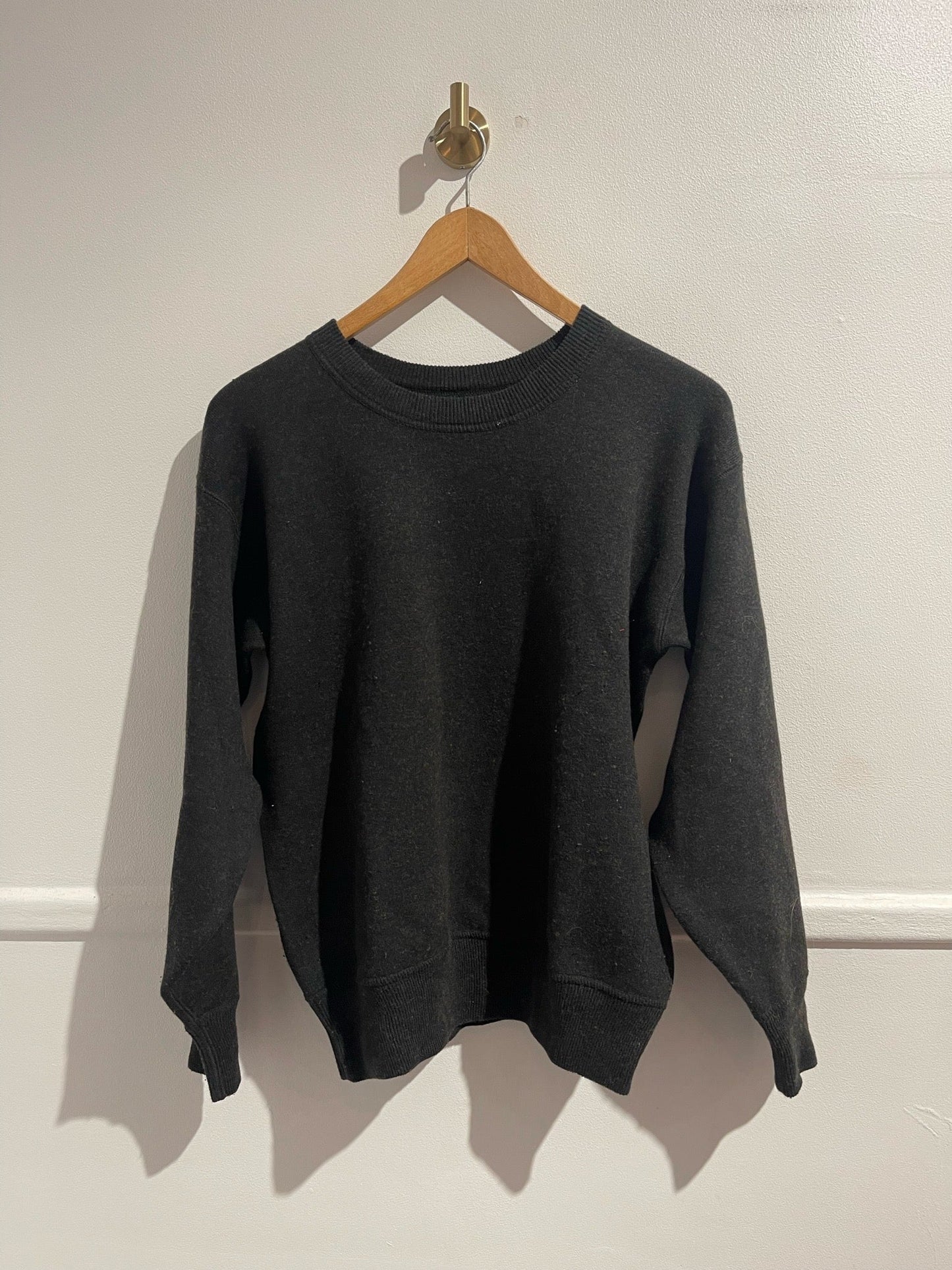 Pull Isabel Marant noir chiné T.38