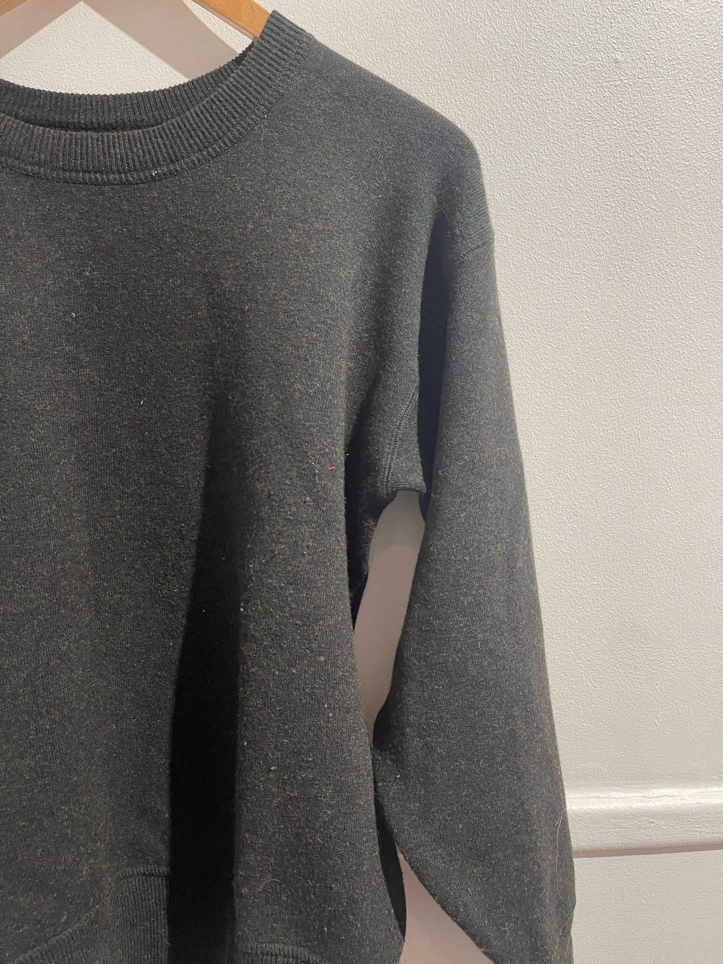 Pull Isabel Marant noir chiné T.38