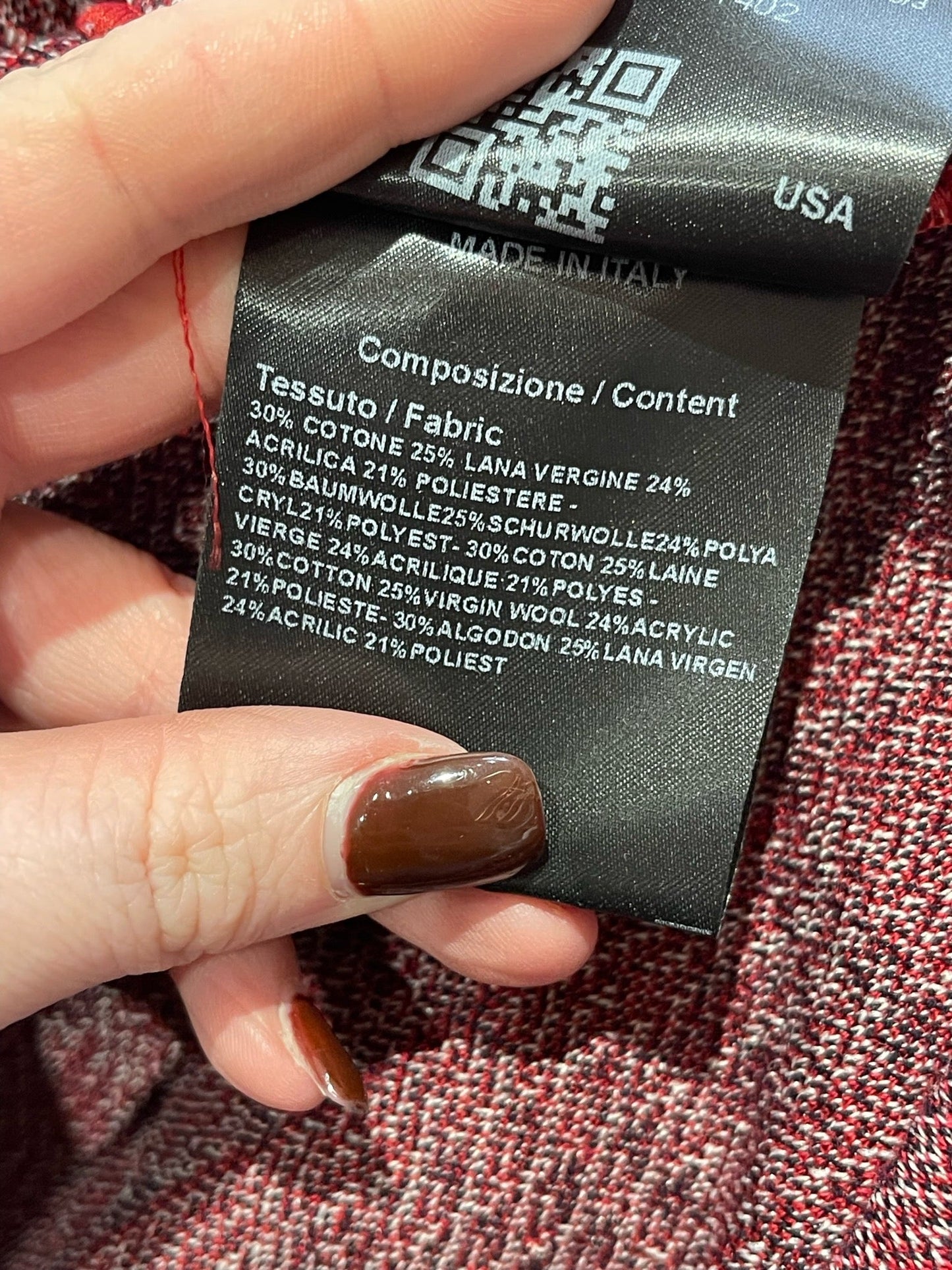 Robe Calvin Klein rouge T.34
