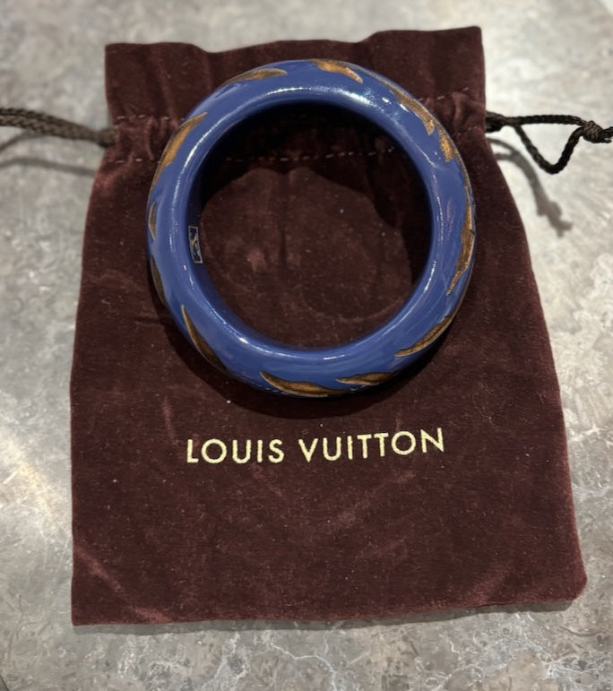 Bracelet Louis Vuitton bleu marine