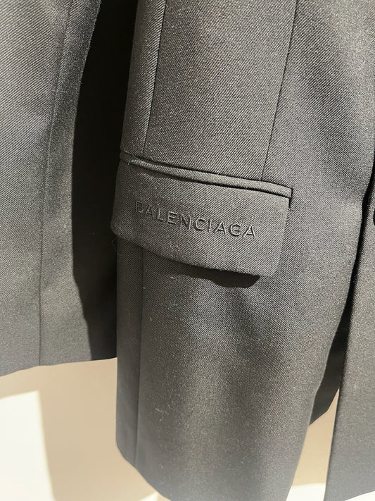 Veste Balenciaga noire T.34