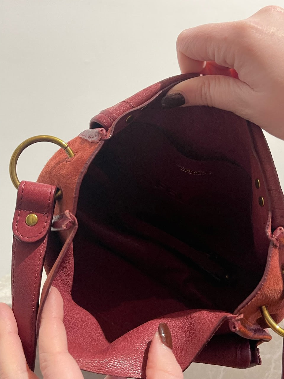 Sac Jérome Dreyfuss Felix rouge