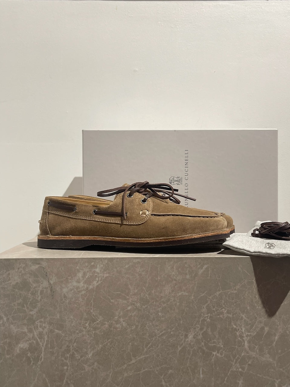 Mocassins Brunello Cucinelli beige T.41