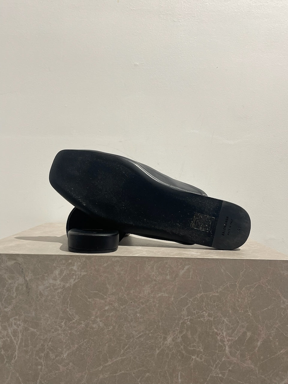 Mules Balenciaga noires T.41