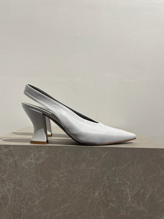 Escarpins Bottega Veneta blancs T.40