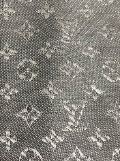 Châle Louis Vuitton Monogram gris