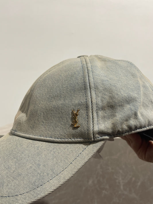 Casquette Saint Laurent jeans T.59