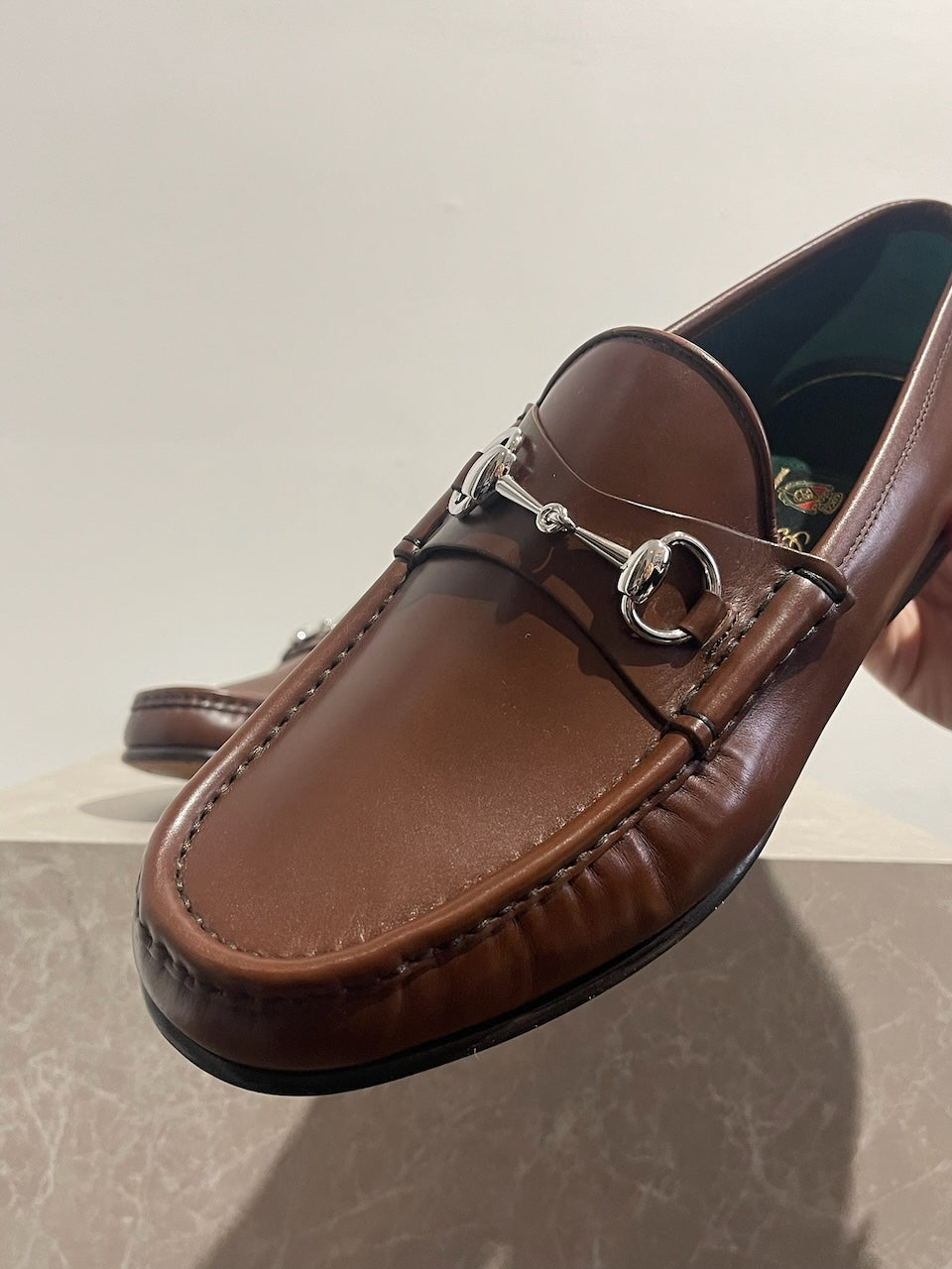 Mocassins Gucci marron T.41 IT
