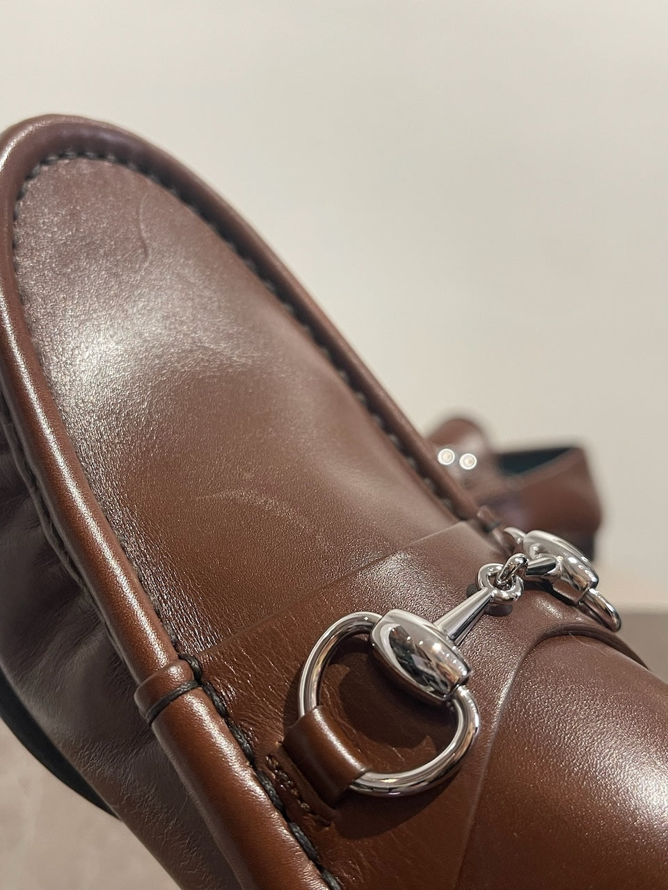 Mocassins Gucci marron T.41 IT