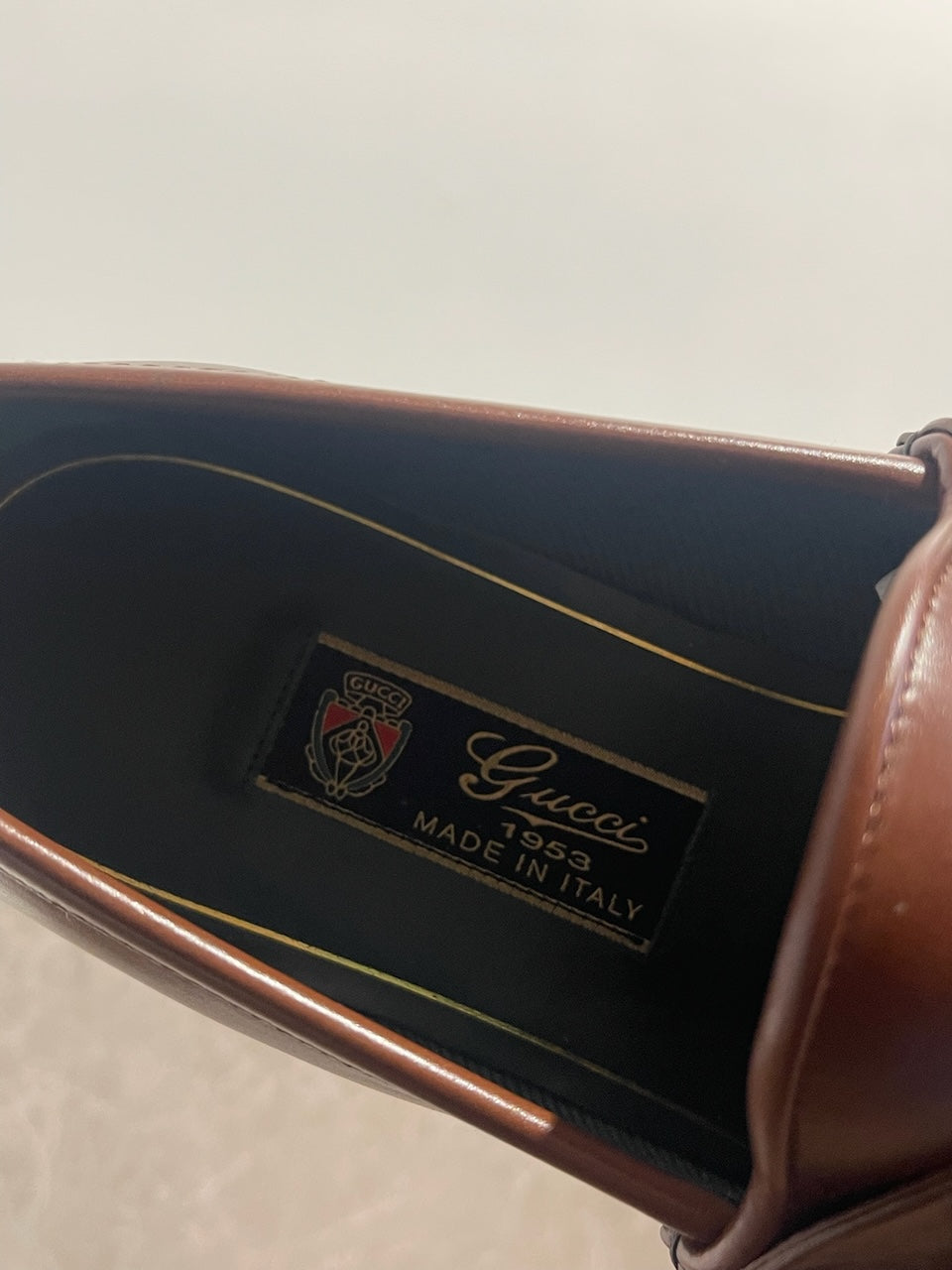 Mocassins Gucci marron T.41 IT