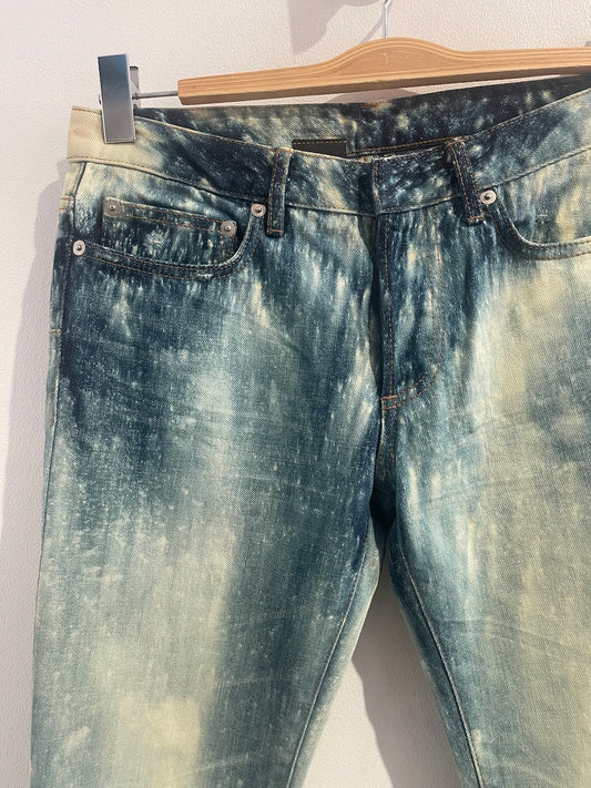 Jeans Dior tie & dye T.27