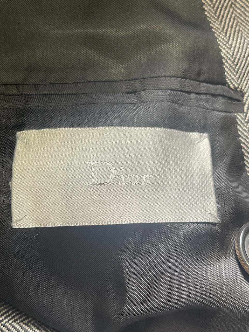 Manteau Dior gris T.36