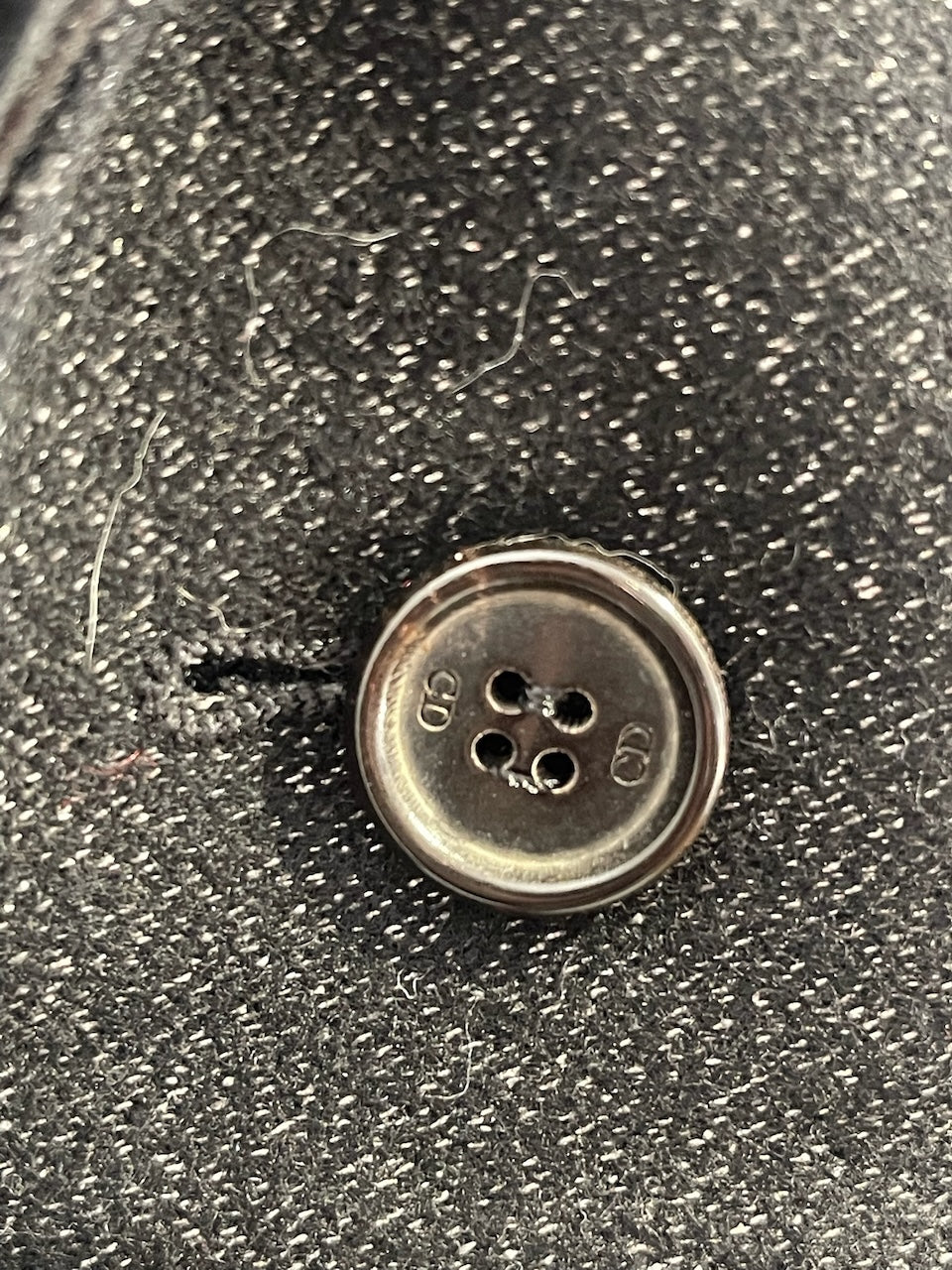 Manteau Dior noir T.36