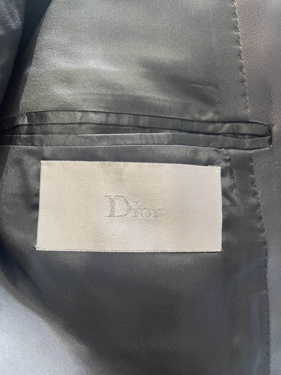 Manteau Dior noir T.36