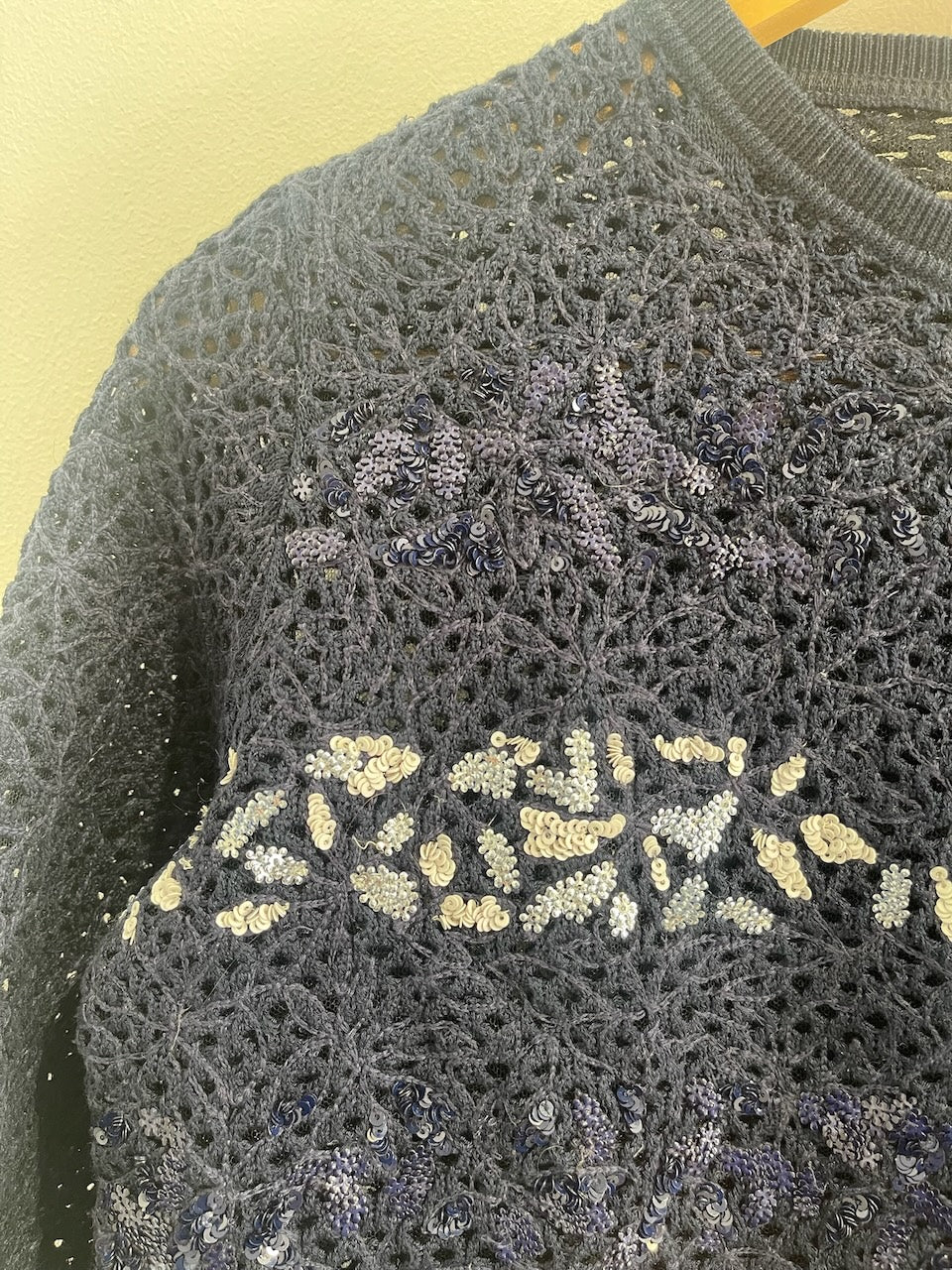 Gilet Dior bleu T.38