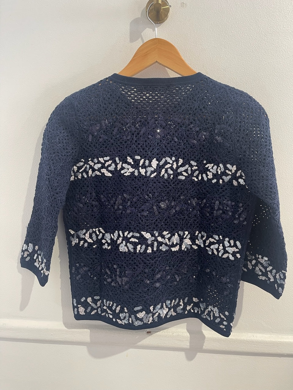 Gilet Dior bleu T.38