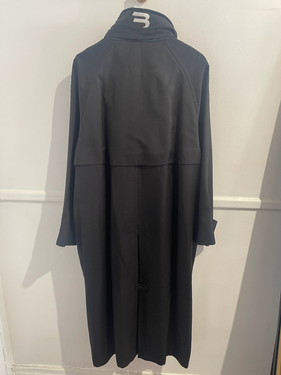 Trench Balenciaga noir T.XXS