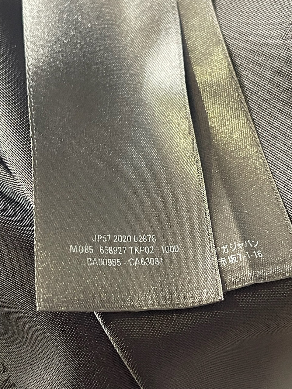 Trench Balenciaga noir T.XXS