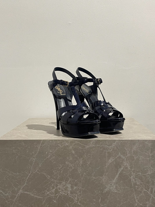 Sandales Saint Laurent Tribute T.38