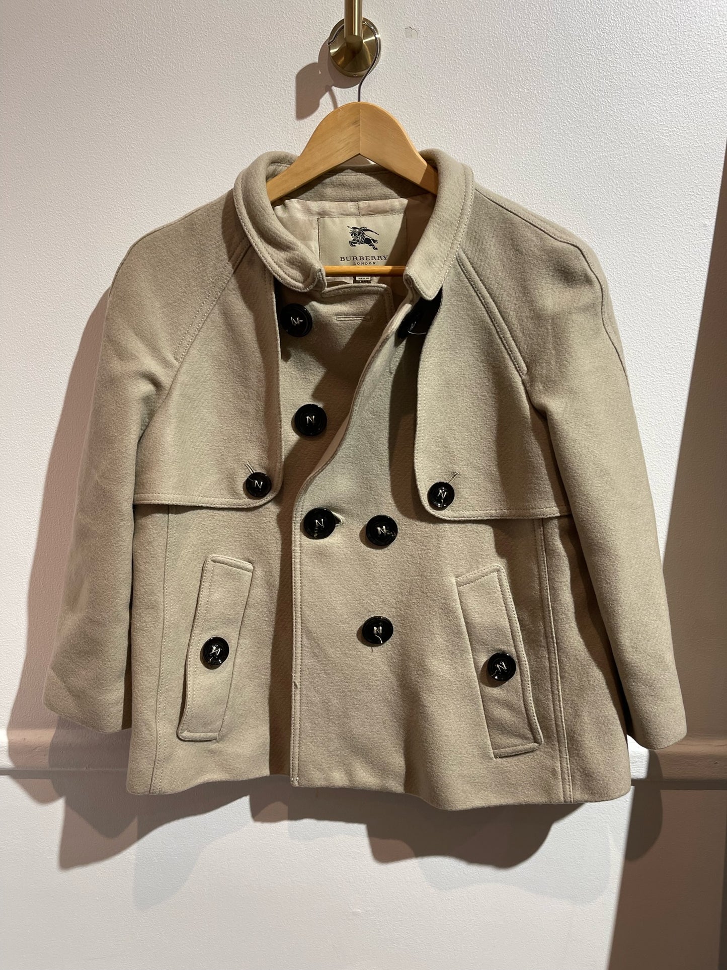 Manteau Burberry beige T.36