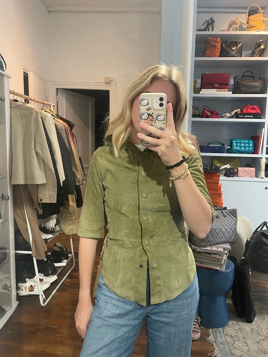 Chemise Jitrois kaki T.34