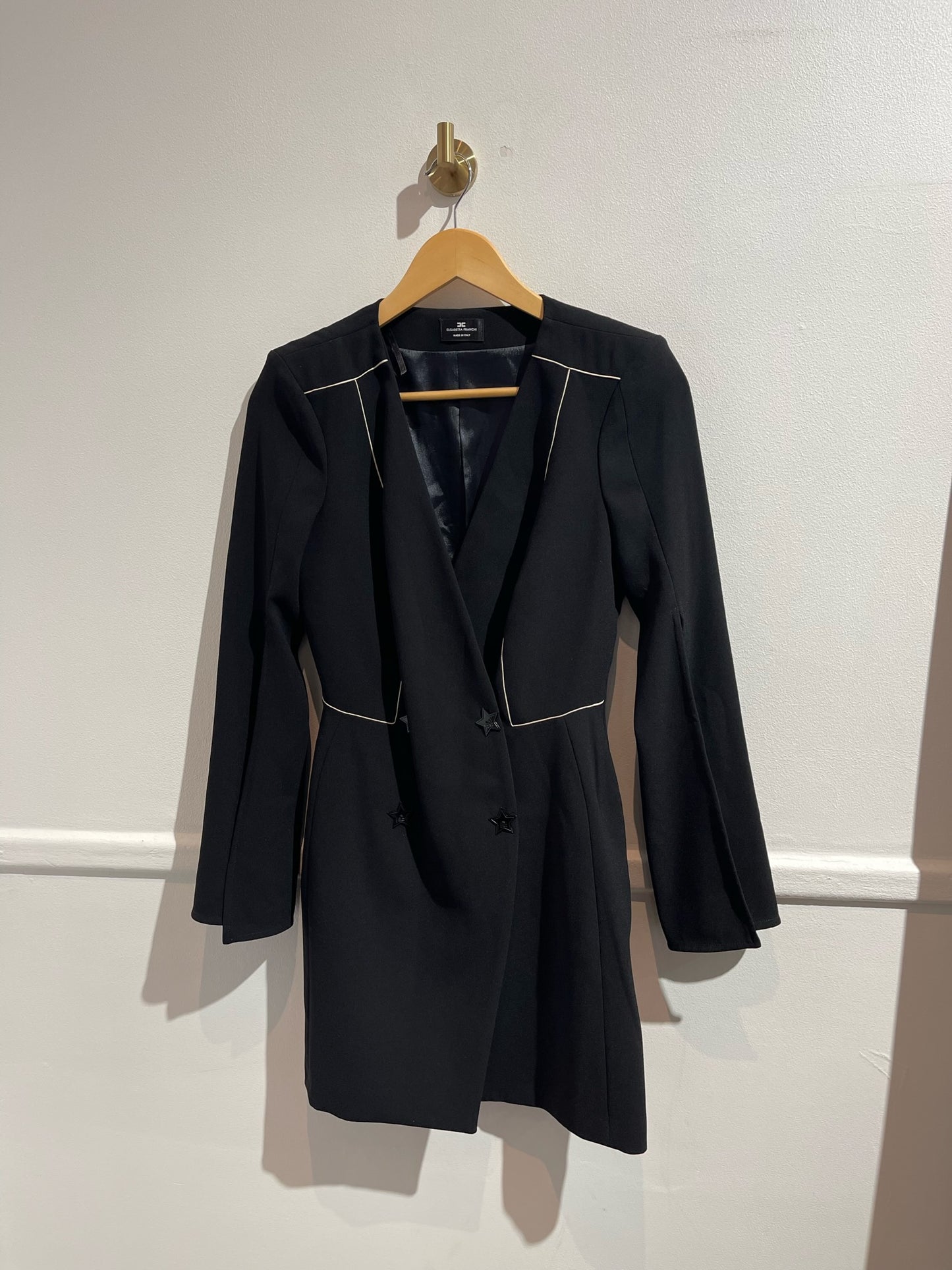 Robe Elisabetta Franchi noire T.XS