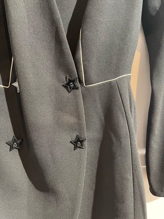 Robe Elisabetta Franchi noire T.XS