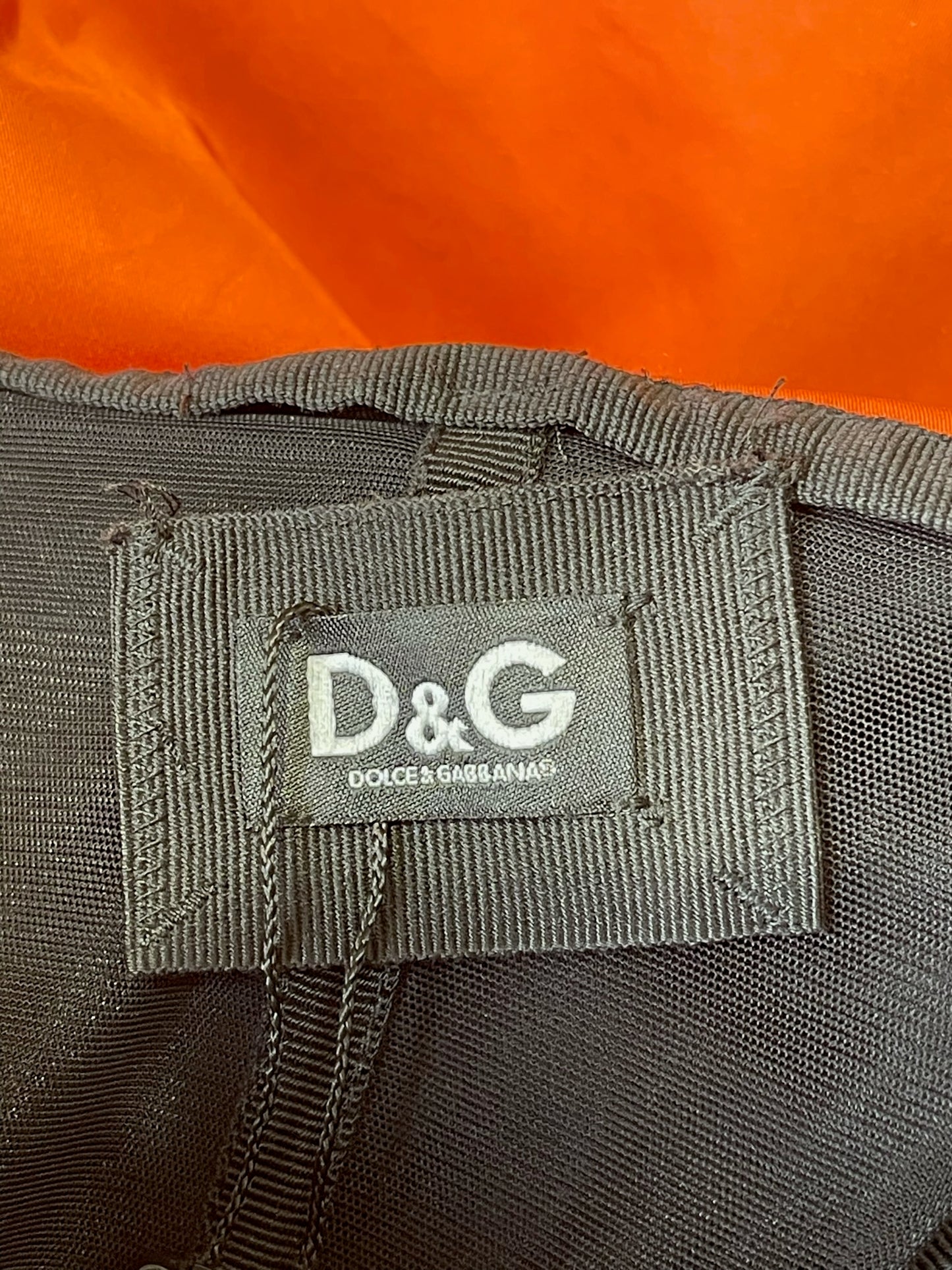 Robe Dolce & Gabbana orange T.36