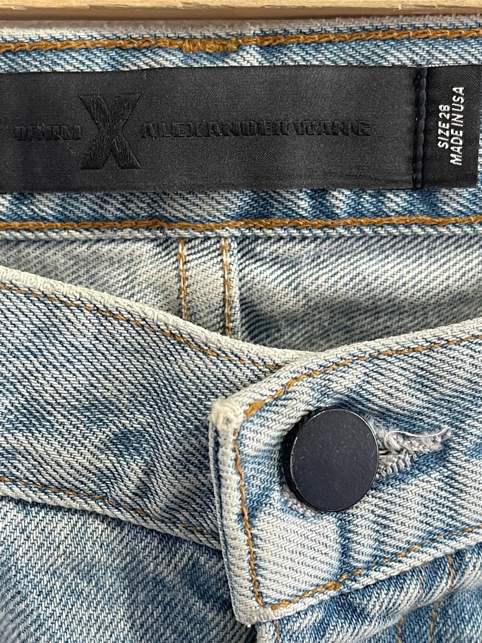 Jeans Alexander Wang bleu T.28