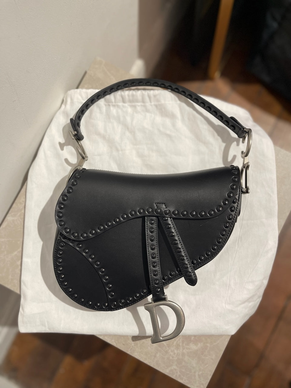 Sac Dior Saddle noir