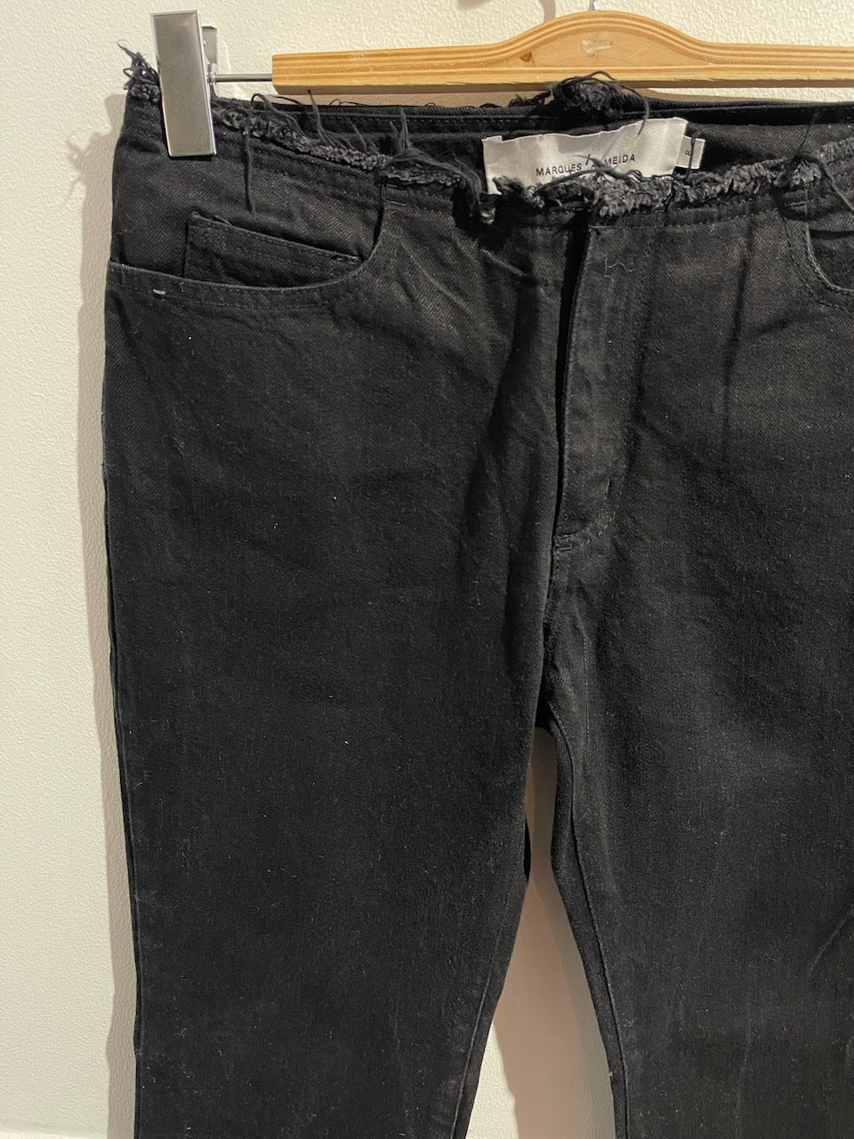 Jeans Marques Almeida noir T.38