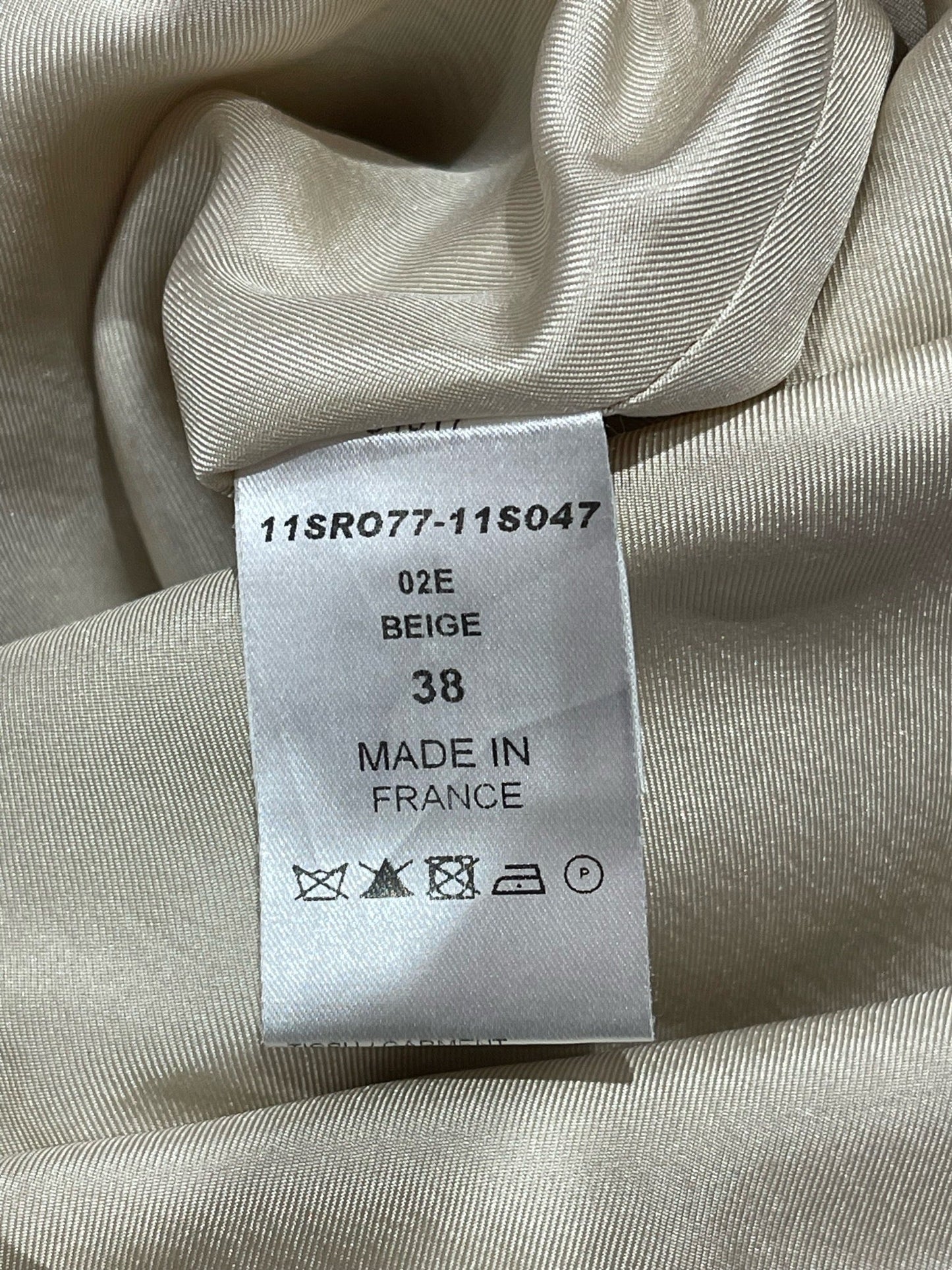 Robe Chloé beige T.38