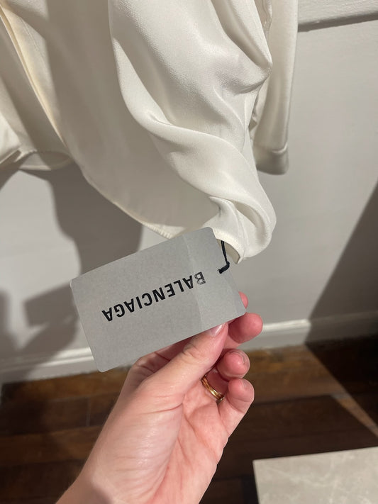 Chemisier Balenciaga écru T.40