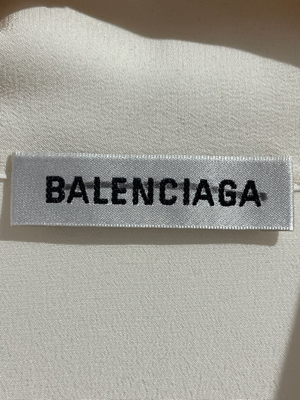 Chemisier Balenciaga écru T.40