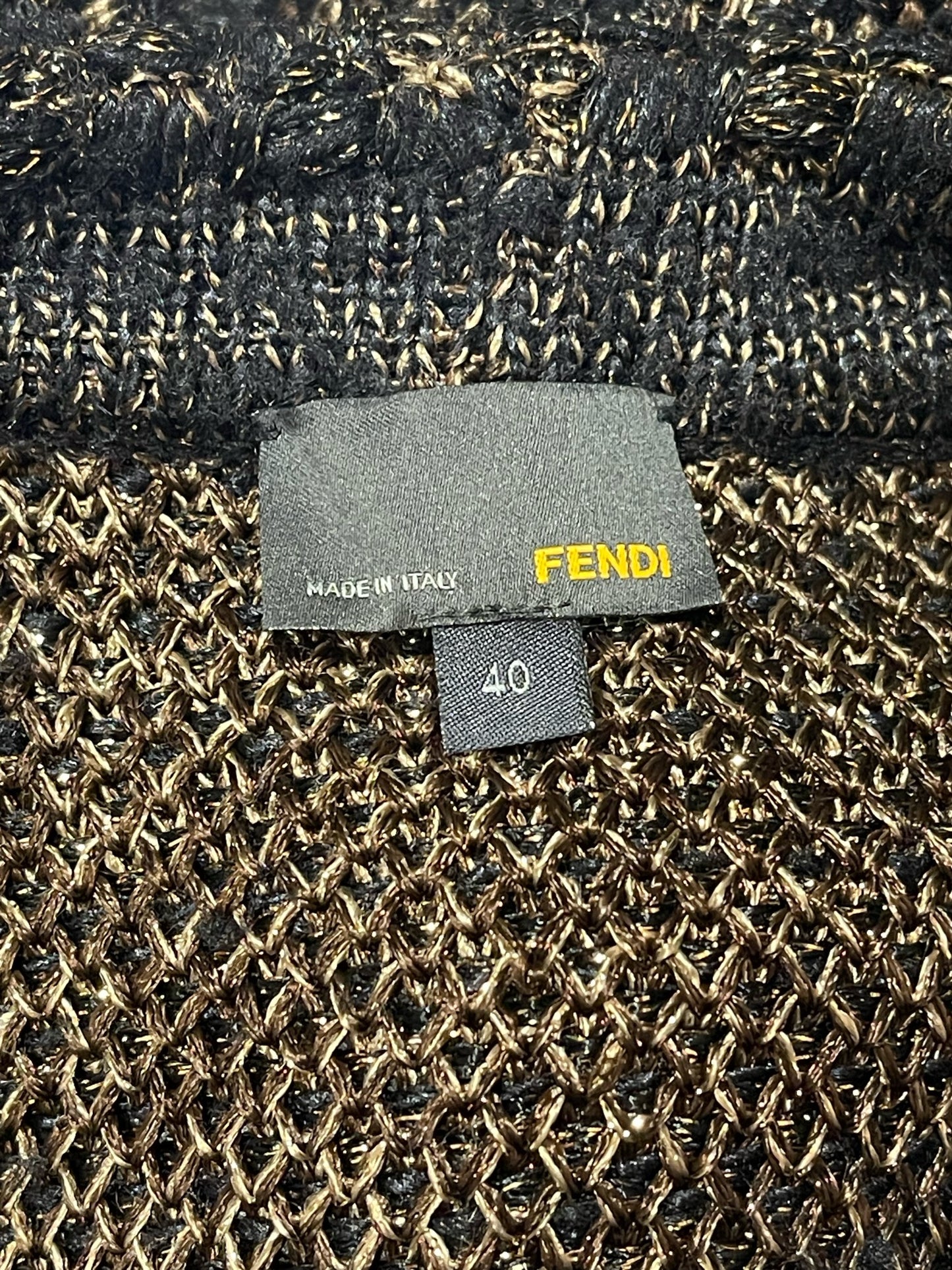 Robe Fendi tweed T.36