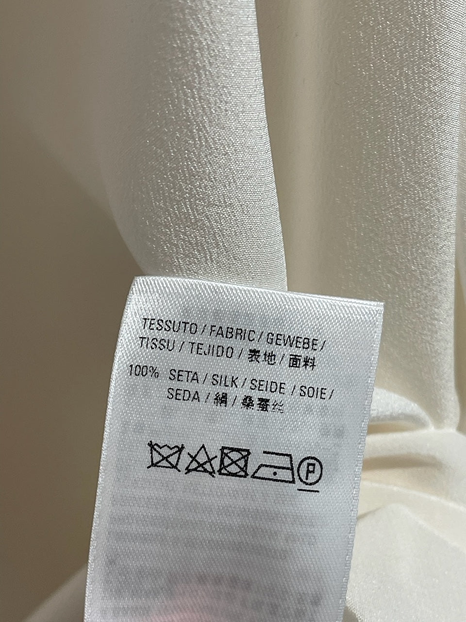 Chemisier Balenciaga écru T.40