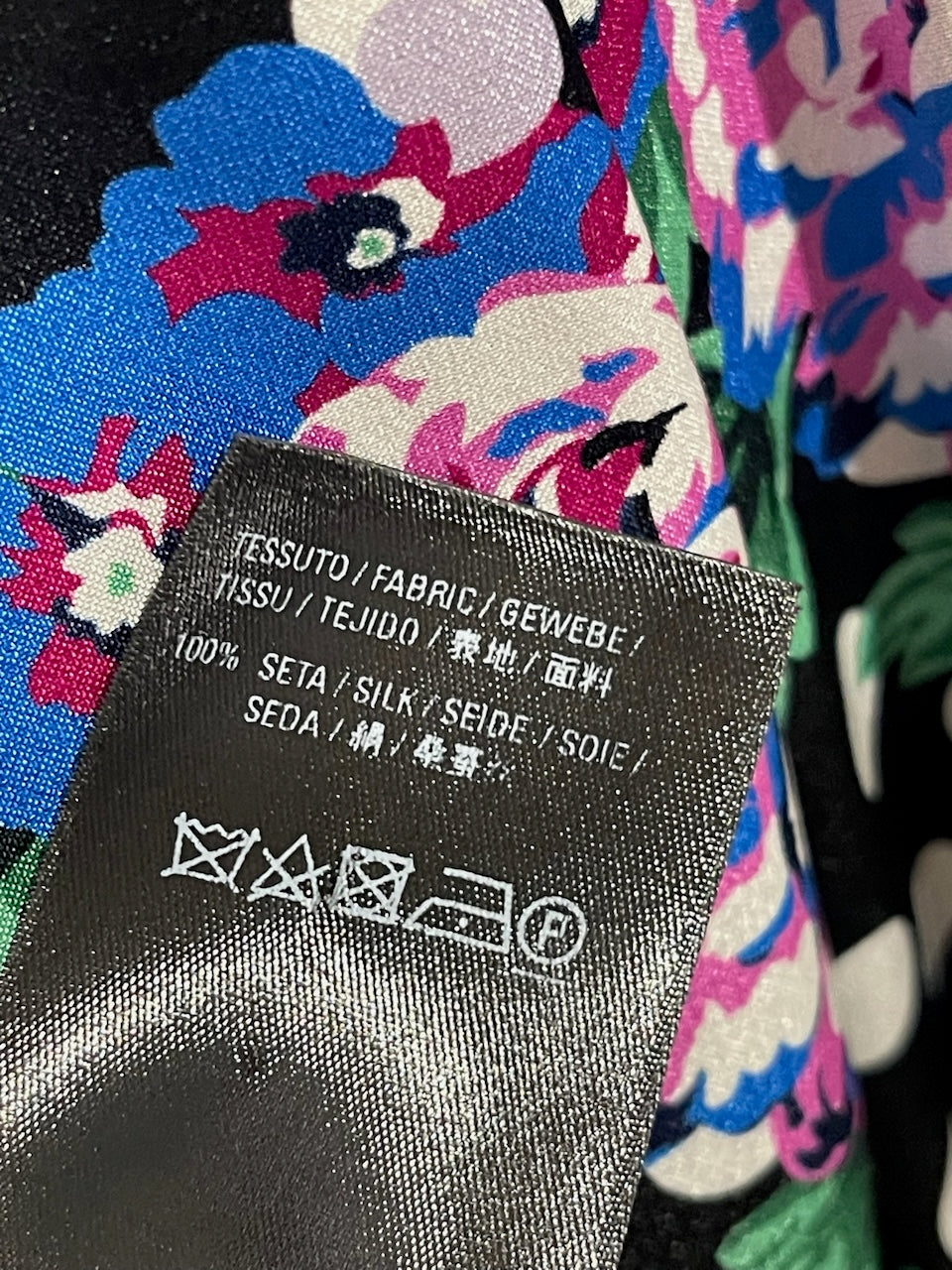 Chemisier Balenciaga à pois T.40
