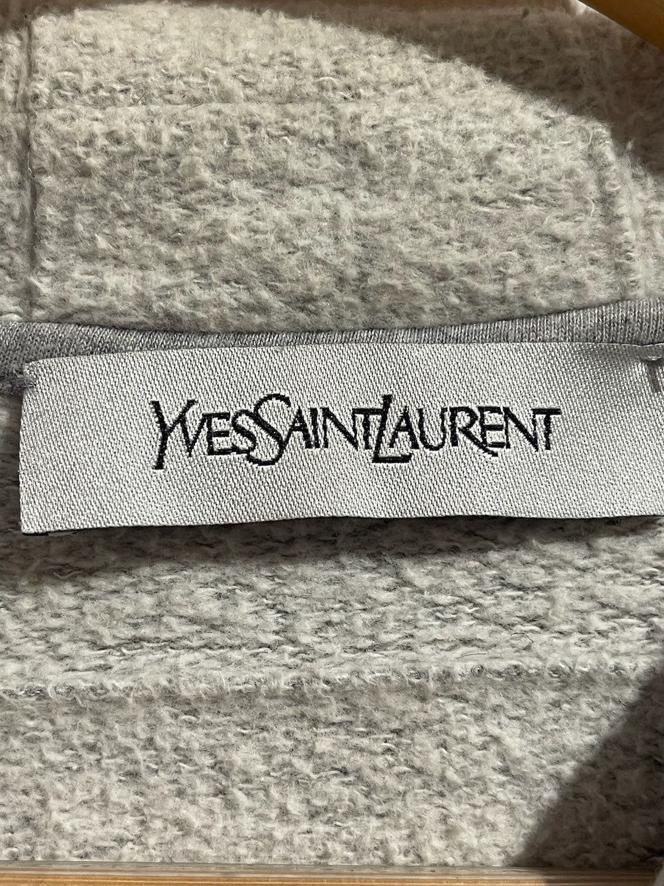 Sweat Yves Saint Laurent gris T.XS