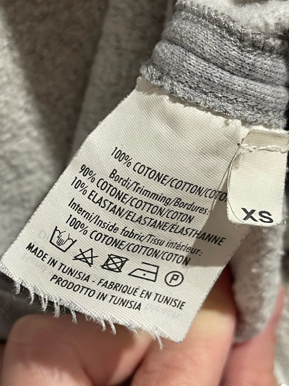 Sweat Yves Saint Laurent gris T.XS