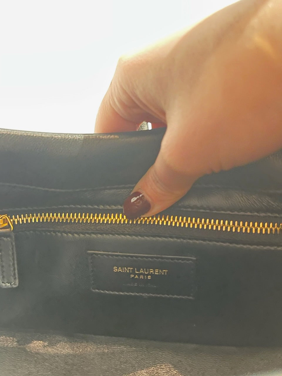 Sac Saint Laurent Le 5 à 7 Noir
